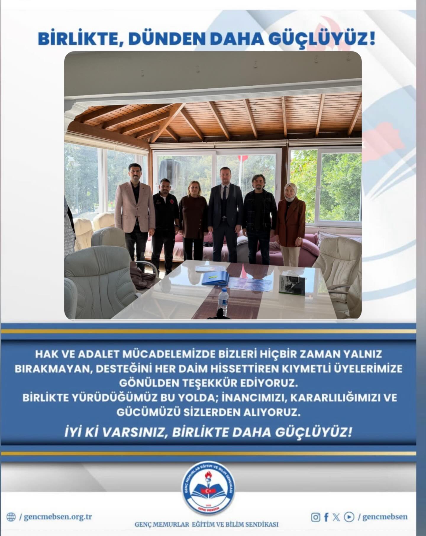 Yeni Üyelerimizle Birlikte Dünden Daha Güçlüyüz