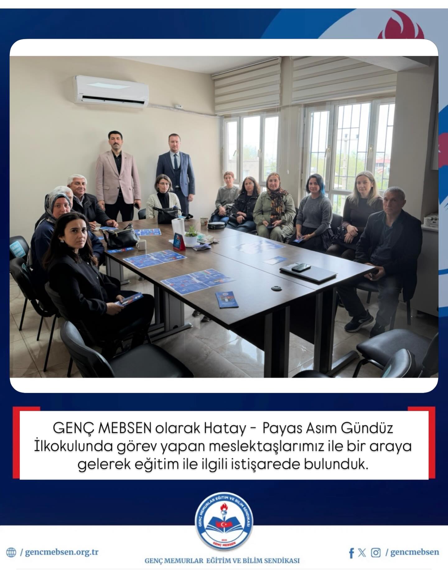 Hatay - Payas Asım Gündüz İlkokulunda Görev Yapan Meslektaşlarımızı Ziyaret Ettik