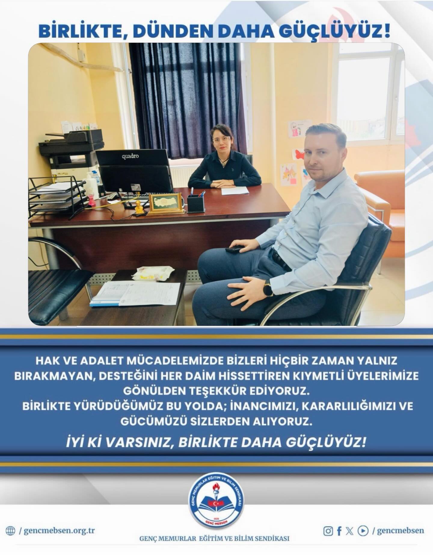 Yeni Üyelerimizle Birlikte Dünden Daha Güçlüyüz