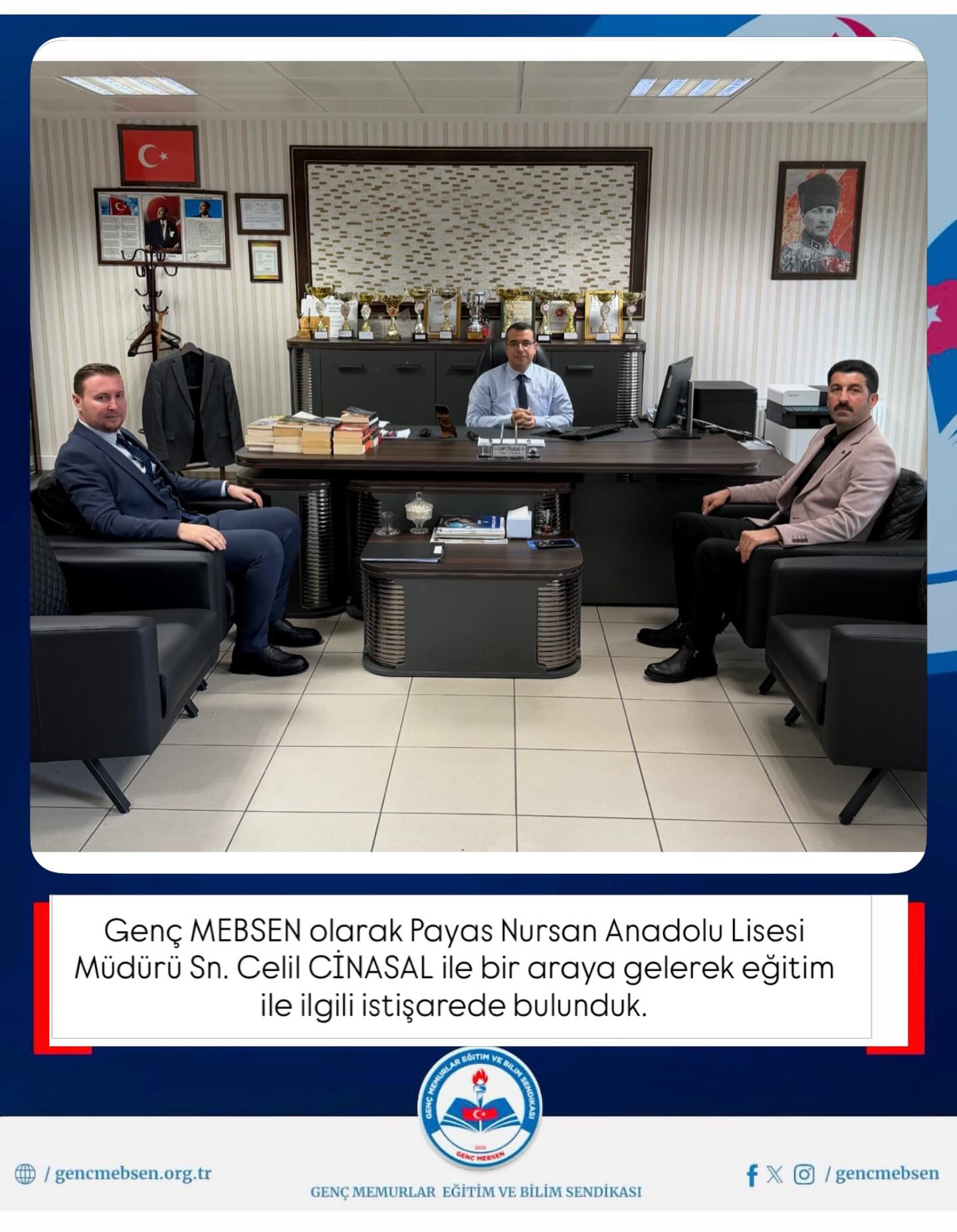 Hatay Payas Nursan Anadolu Lisesini Ziyaret Ettik