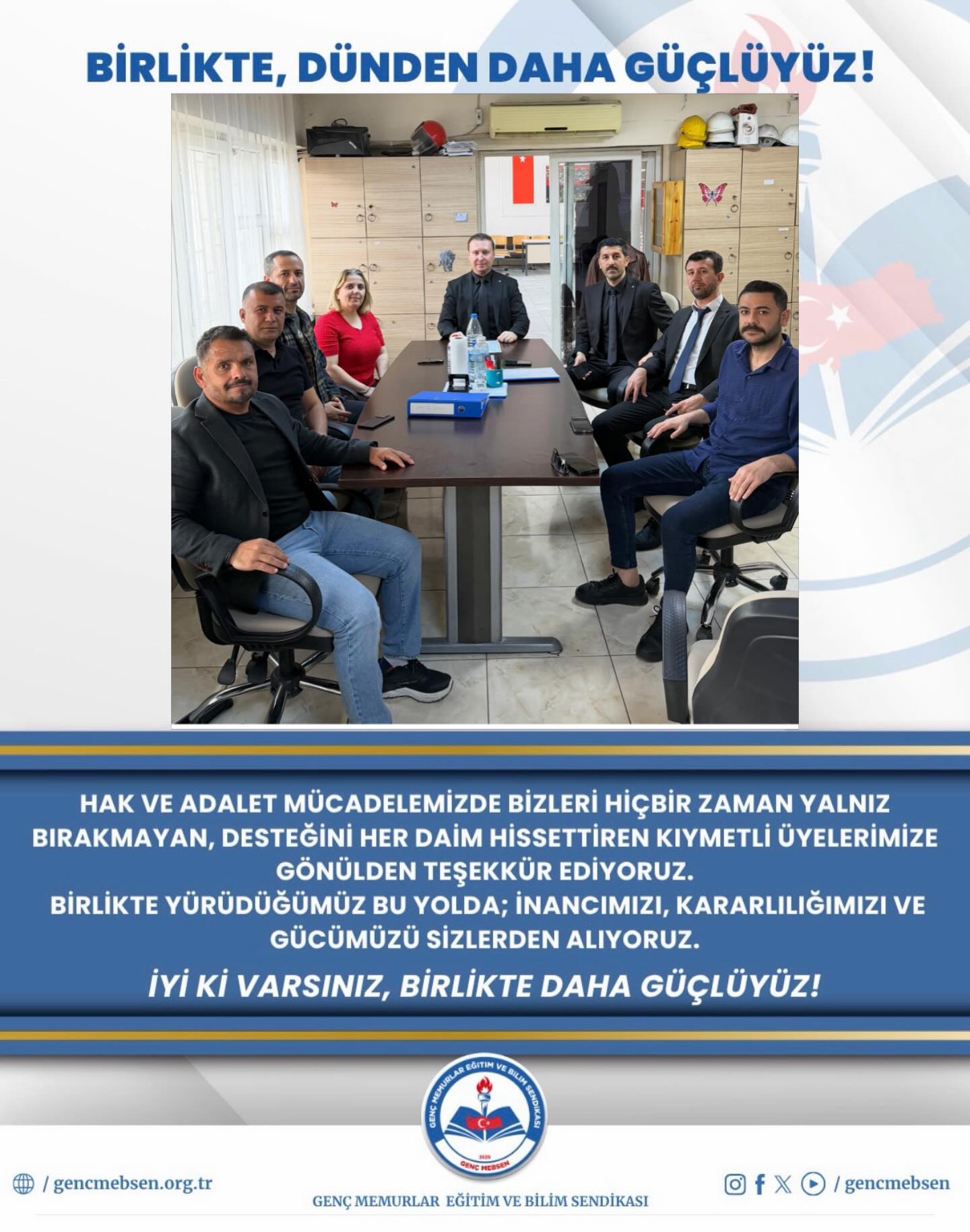 Yeni Üyelerimizle Birlikte Dünden Daha Güçlüyüz