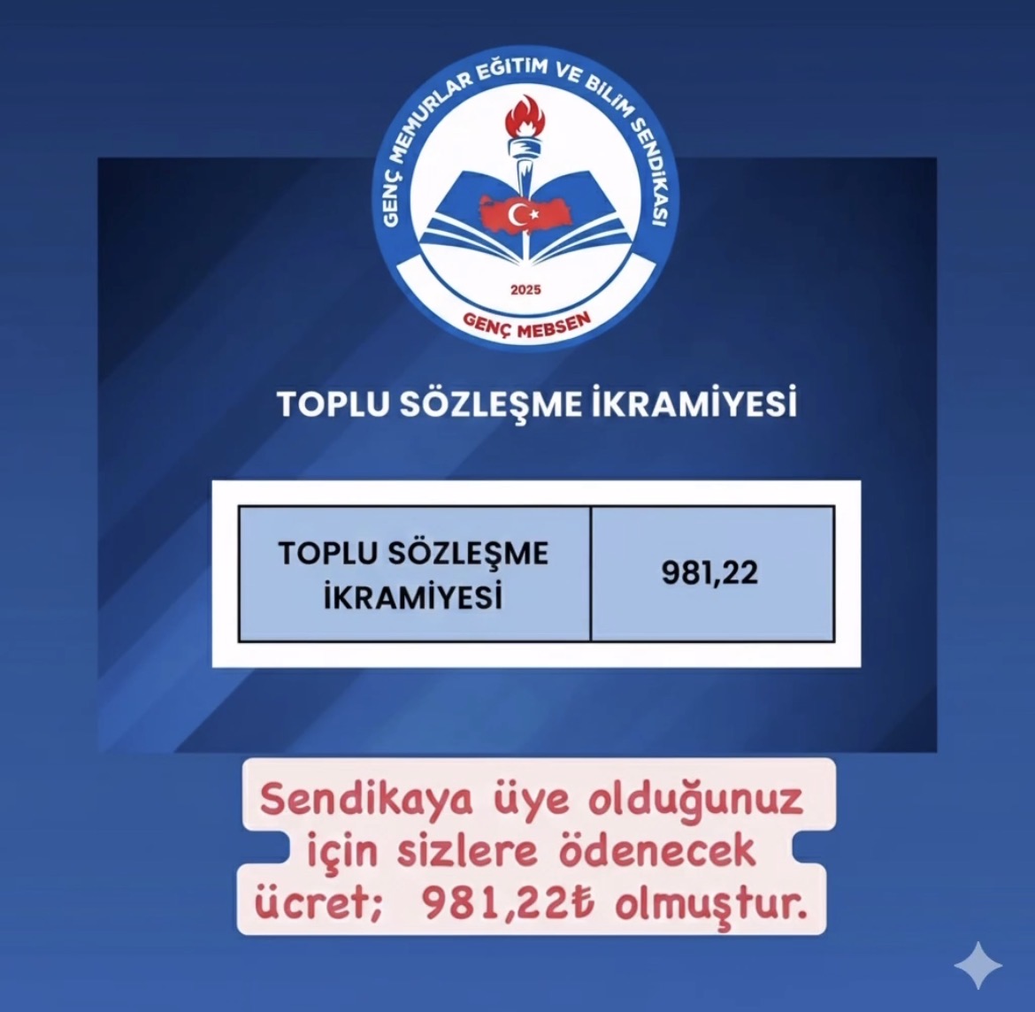 TOPLU SÖZLEŞME İKRAMİYESİ